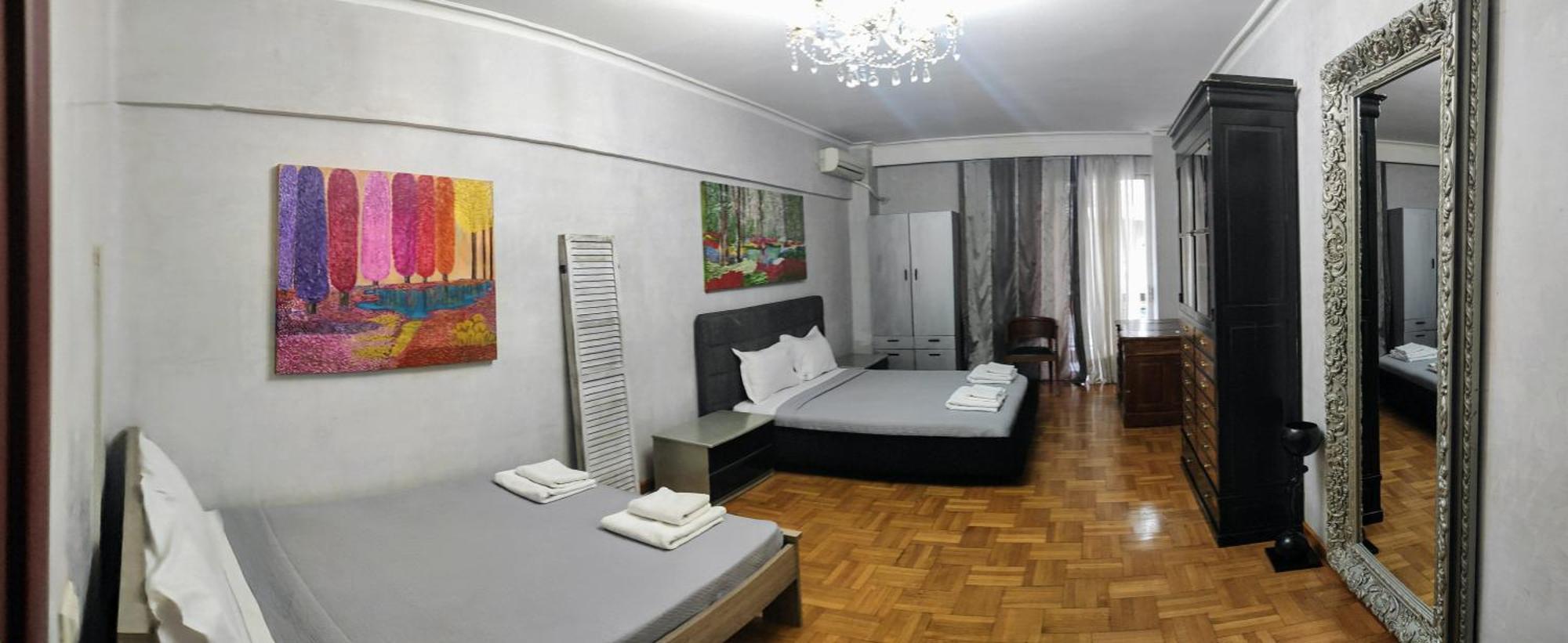 Elegant Luminous Downtown Apartman Szaloniki Kültér fotó