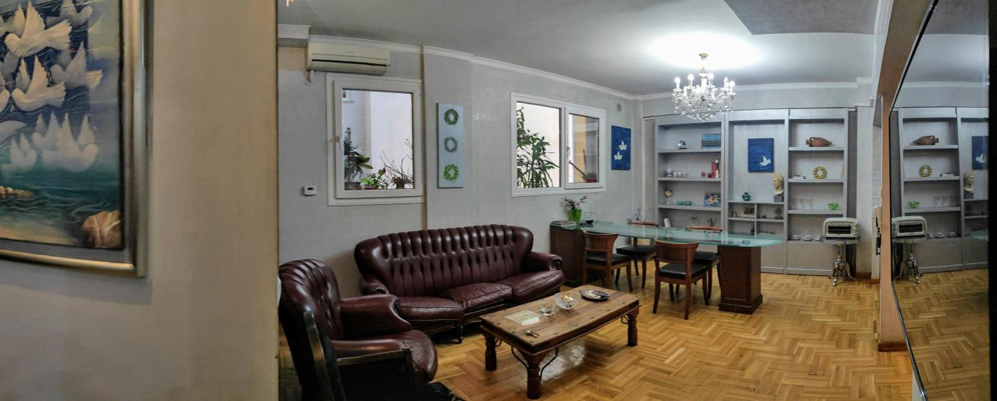 Elegant Luminous Downtown Apartman Szaloniki Kültér fotó
